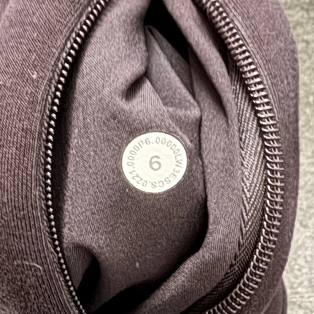 Lululemon Women's Get Centred Cropped Sweater Hoodie Black Modal W3DJ4S Size 6 - Picture 6 of 10